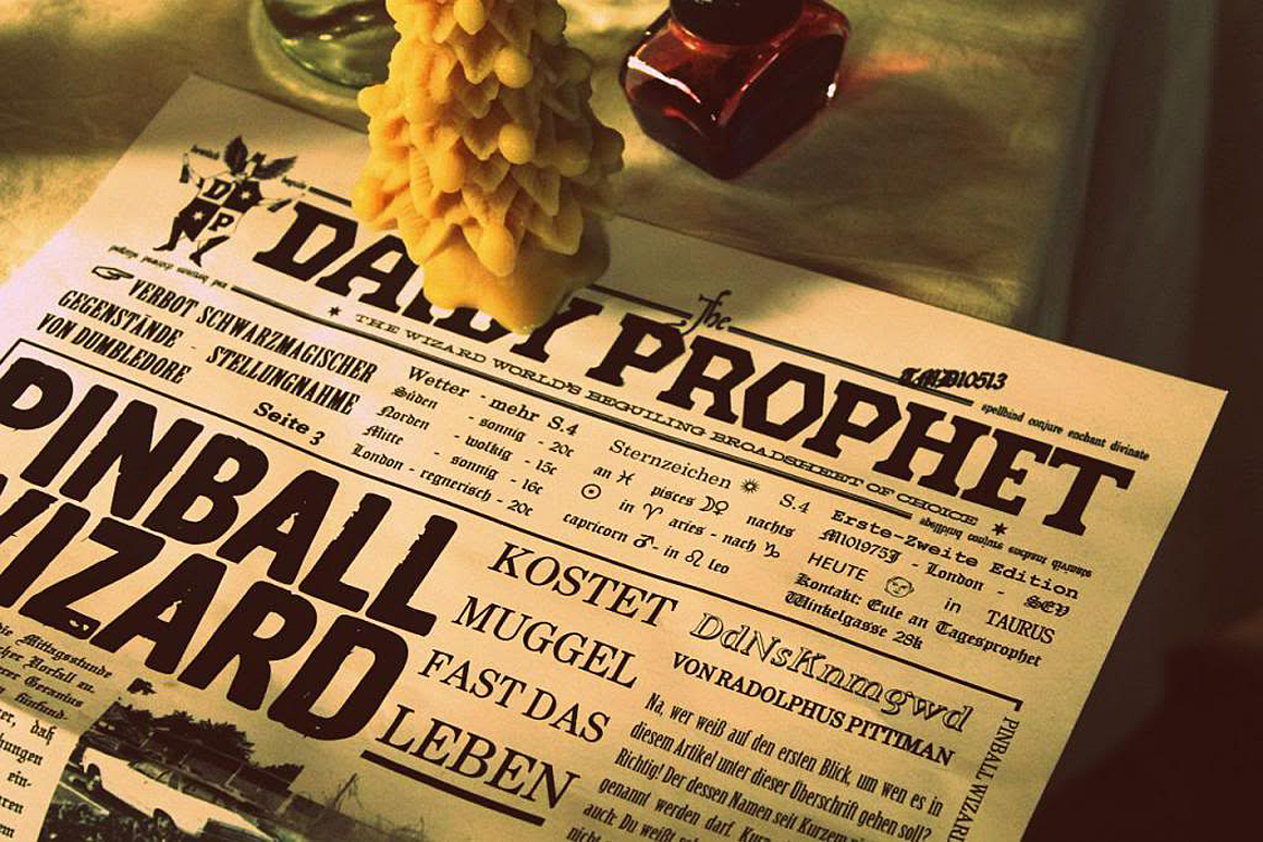 Harry Potter LARP Daily Prophet